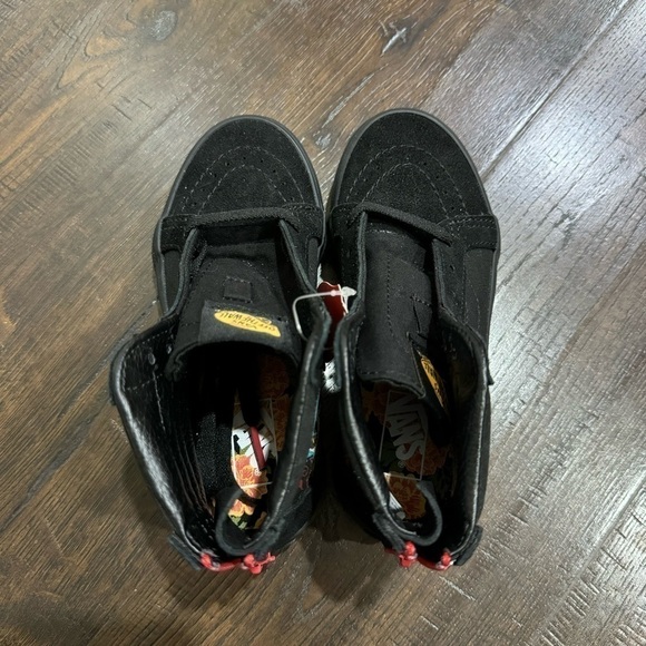 Vans Sk8-Hi Dia de Vans (Black/Multi) High Top Sneaker Size 10.5 Kids - Picture 7 of 10